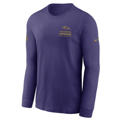 Sideline Dri-FIT Long Sleeve T-Shirt - Baltimore Ravens