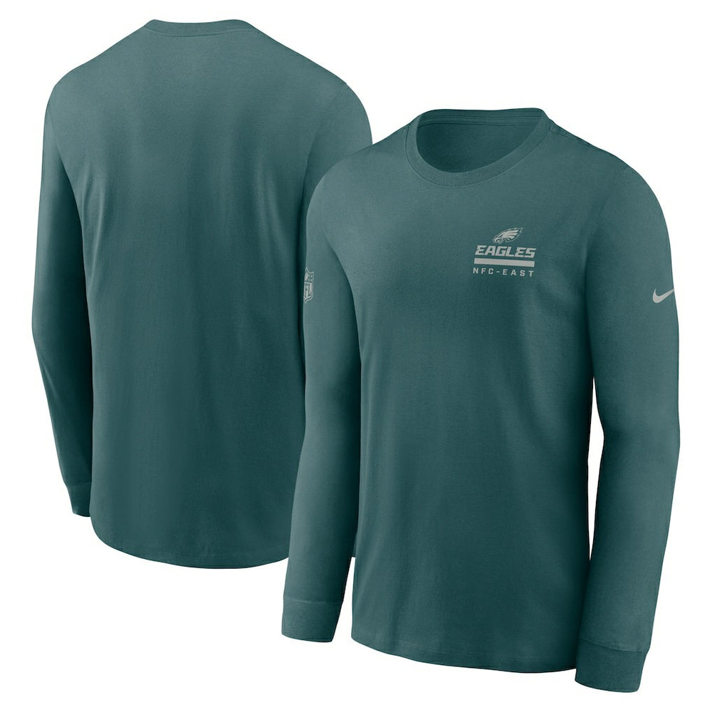 Sideline Dri-FIT Long Sleeve T-Shirt - Philadelphia Eagles
