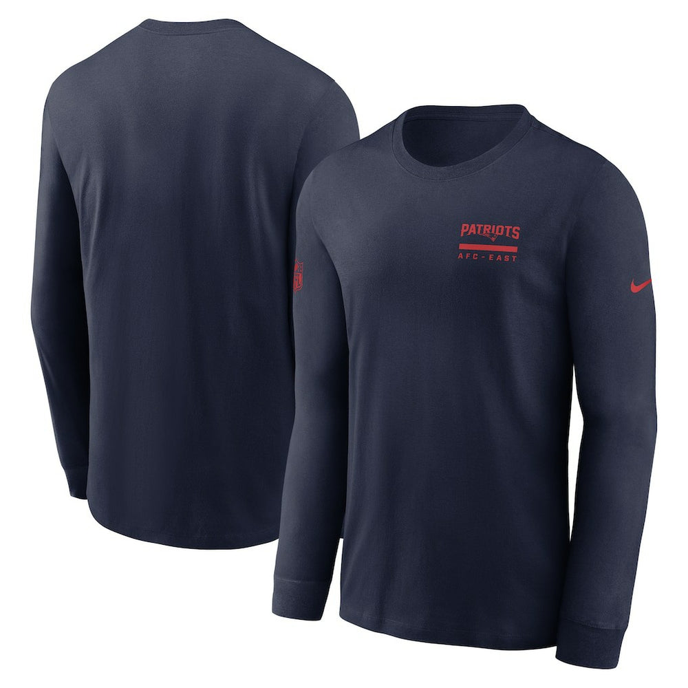 Sideline Dri-FIT Long Sleeve T-Shirt - New England Patriots