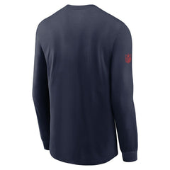 Sideline Dri-FIT Long Sleeve T-Shirt - New England Patriots