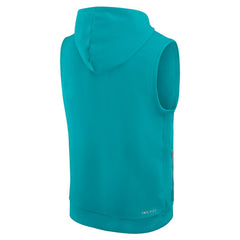 Sideline Standard Issue Dri-FIT Sleeveless Hoodie - Miami Dolphins