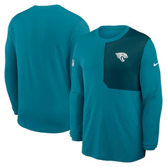 Sideline Coach UV Dri-FIT Long Sleeve Shirt - Jacksonville Jaguars