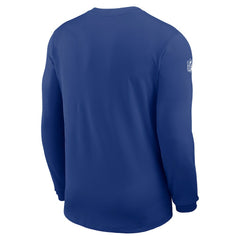 Sideline Coach UV Dri-FIT Long Sleeve Shirt - New York Giants