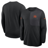 Sideline Coach UV Dri-FIT Long Sleeve Shirt - Cincinnati Bengals