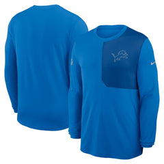 Sideline Coach UV Dri-FIT Long Sleeve Shirt - Detroit Lions