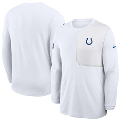 Sideline Coach UV Dri-FIT Long Sleeve Shirt - Indianapolis Colts