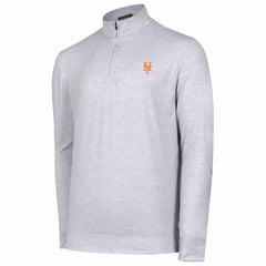 MLB New York Mets Sublime Tri-Blend Quarter-Zip Jacket