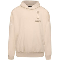 NHL Cream Seattle Kraken Levelwear Contact Stamp Pullover Hoodie