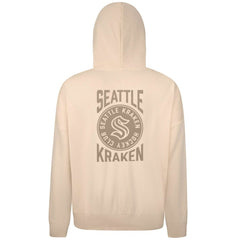 NHL Cream Seattle Kraken Levelwear Contact Stamp Pullover Hoodie