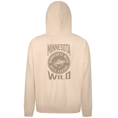 NHL Cream Minnesota Wild Levelwear Contact Stamp Pullover Hoodie