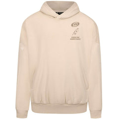 NHL Cream Carolina Hurricanes Levelwear Contact Stamp Pullover Hoodie