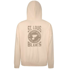 NHL Cream St. Louis Blues Levelwear Contact Stamp Pullover Hoodie