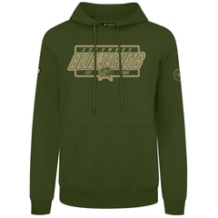 NHL Olive Columbus Blue Jackets Levelwear Podium Pullover Hoodie