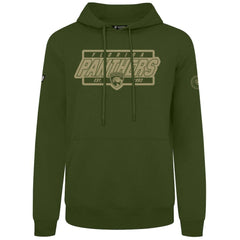 NHL Olive Florida Panthers Levelwear Podium Pullover Hoodie