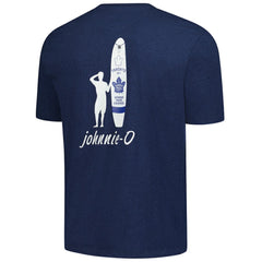 NHL Navy Toronto Maple Leafs johnnie-O Heathered Spencer T-Shirt