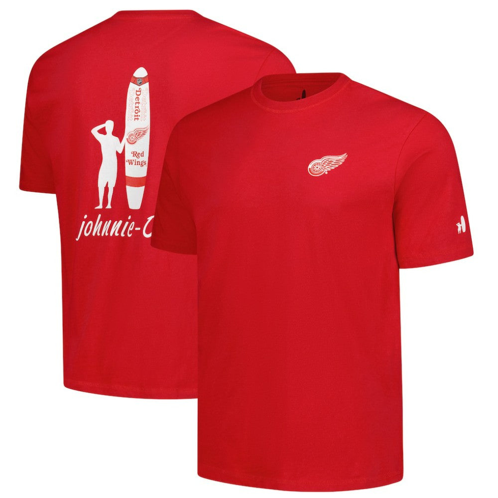 NHL Red Detroit Red Wings johnnie-O Heathered Spencer T-Shirt