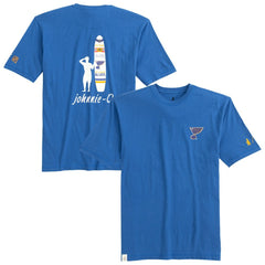 NHL Blue St. Louis Blues johnnie-O Heathered Spencer T-Shirt