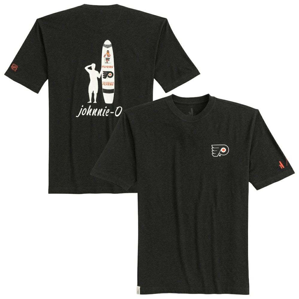 NHL Charcoal Philadelphia Flyers johnnie-O Heathered Spencer T-Shirt