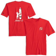 NHL Red New Jersey Devils johnnie-O Heathered Spencer T-Shirt
