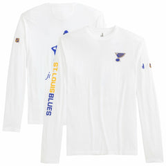 NHL White St. Louis Blues johnnie-O Adam Long Sleeve T-Shirt