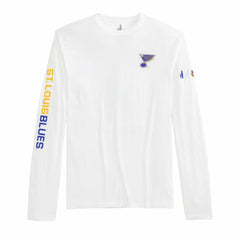 NHL White St. Louis Blues johnnie-O Adam Long Sleeve T-Shirt