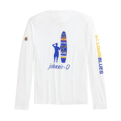NHL White St. Louis Blues johnnie-O Adam Long Sleeve T-Shirt