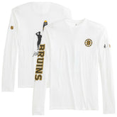 NHL White Boston Bruins johnnie-O Adam Long Sleeve T-Shirt