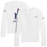 NHL White Washington Capitals johnnie-O Adam Long Sleeve T-Shirt