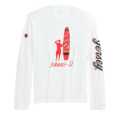 NHL White New Jersey Devils johnnie-O Adam Long Sleeve T-Shirt