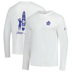 NHL White Toronto Maple Leafs johnnie-O Adam Long Sleeve T-Shirt
