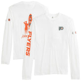 NHL White Philadelphia Flyers johnnie-O Adam Long Sleeve T-Shirt