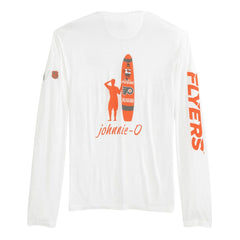 NHL White Philadelphia Flyers johnnie-O Adam Long Sleeve T-Shirt