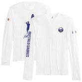 NHL White Buffalo Sabres johnnie-O Adam Long Sleeve T-Shirt