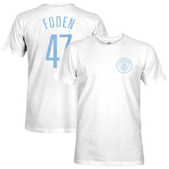Phil Foden Manchester City 1863FC Player T-Shirt - White