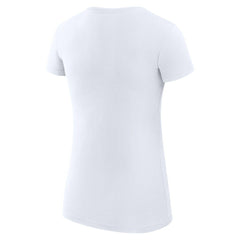 G-III 4Her by Carl Banks Women's Super-Slim Fit Lightweight Collage Team T-Shirt - Carolina Panthers