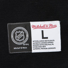 NHL Black Boston Bruins Mitchell & Ness Thermal Henley Long Sleeve T-Shirt