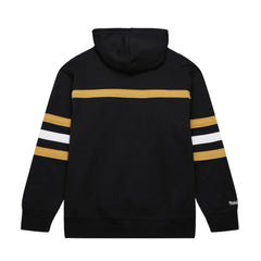 NHL Black Vegas Golden Knights Mitchell & Ness Head Coach Slogan Pullover Hoodie