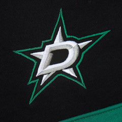 NHL Black Dallas Stars Mitchell & Ness Head Coach Slogan Pullover Hoodie