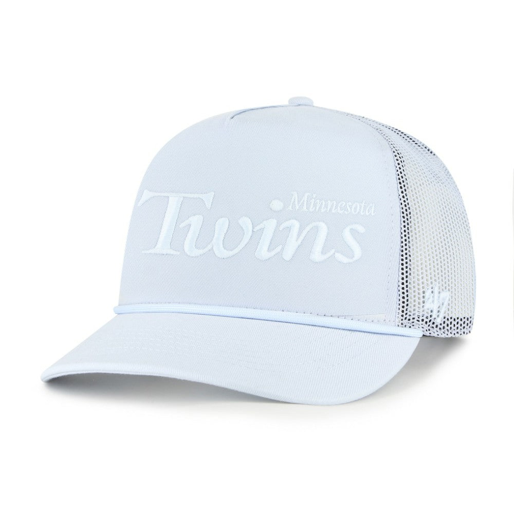 MLB Minnesota Twins '47 Foundation Script Hitch Adjustable Trucker Hat