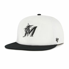 MLB Miami Marlins '47 Foundation Captain Snapback Hat