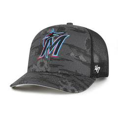 MLB '47 Miami Marlins Fiji Trucker Adjustable Hat