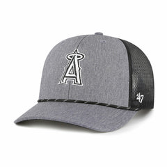 MLB Los Angeles Angels '47 Carbon Rope Trucker Adjustable Hat