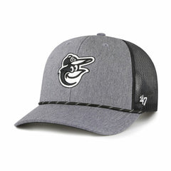 MLB Baltimore Orioles '47 Carbon Rope Trucker Adjustable Hat
