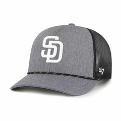 MLB San Diego Padres '47 Carbon Rope Trucker Adjustable Hat