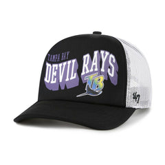 MLB Tampa Bay Rays '47 Meander Foam Trucker Snapback Hat