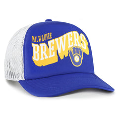 MLB Milwaukee Brewers '47 Meander Foam Trucker Snapback Hat
