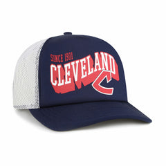 MLB Cleveland Guardians '47 Meander Foam Trucker Snapback Hat
