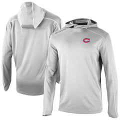 NHL Gray Montreal Canadiens Columbia Shotgun Omni-Wick Pullover Hoodie