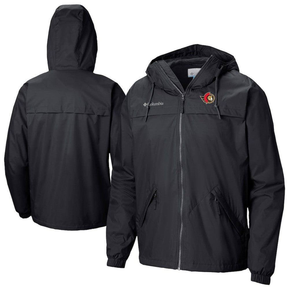 NHL Black Ottawa Senators Columbia Oroville Creek Lined Full-Zip Jacket