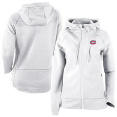 NHL White Montreal Canadiens Columbia Omni-Wick Pack It Up Full-Zip Jacket
